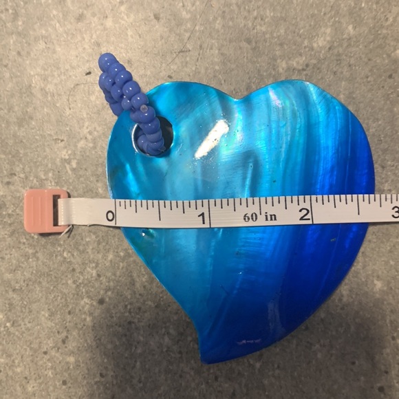 Shell heart pendant - Picture 3 of 4